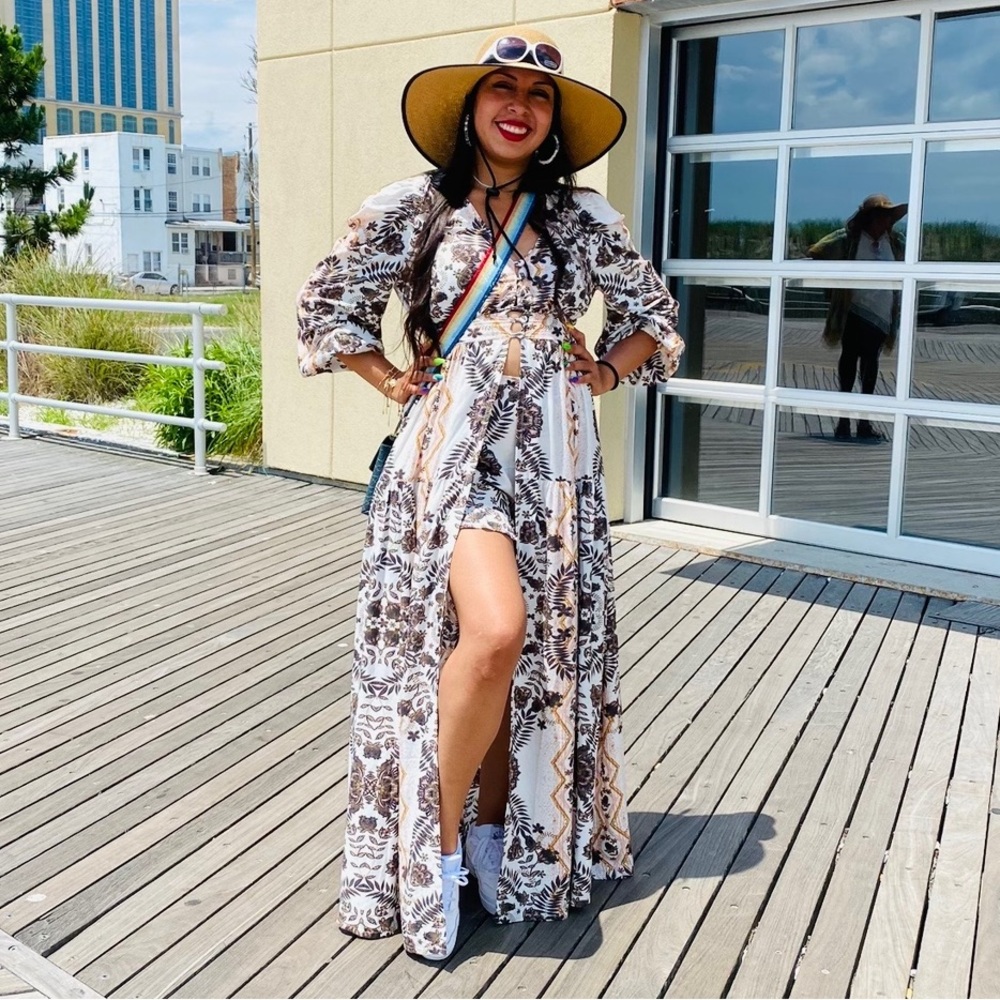 Free People Wandering Folk set dress - Picture 13 of 17